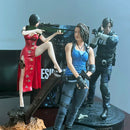 Figura de anime Residente Evil Risco Biológico JILL VALENTINE Leon Scott Kennedy Ada Wong  Game Modelo Brinquedo Coleção, Presentes