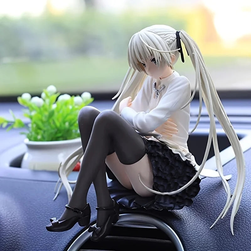 Boneca fofa de anime de 10 e 15 cm com coelho - presente de aniversário perfeito e decoração para casa!