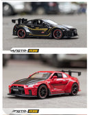 NISSAN GTR R35 Carro Esportivo Liga Modelo de Carro Diecasts e Veículos de Brinquedo Carros de Brinquedo Simulação Brinquedos Infantis para Presentes de Crianças Brinquedo