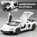 Lamborghinis SV LP750-4 Liga Esportiva Modelo Diecast & Brinquedo Veículo de Metal Simulação Modelo de Carro Coleção Presentes Infantis