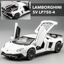 Lamborghinis SV LP750-4 Liga Esportiva Modelo Diecast & Brinquedo Veículo de Metal Simulação Modelo de Carro Coleção Presentes Infantis