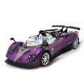 Pagani Zonda HP Barchetta Alloy Concept Sports Car Modelo Diecasts Metal Racing Vehicles Modelo de carro com som e luz Brinquedo para crianças Presente