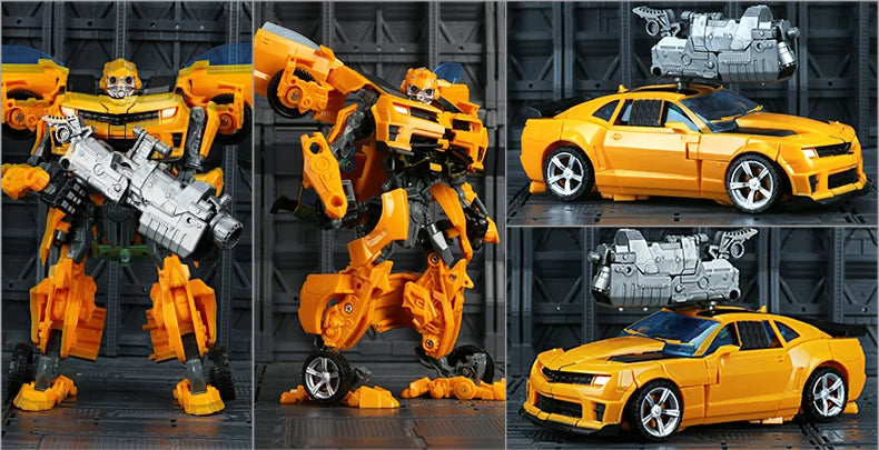 Transformers  Brinquedos de transformação Robô Carro Liga de Plástico YS04A Optimu Prim Figura de Ação Anime Filme Série Presente de Aniversário para Crianças