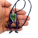 Marvel Deadpool Car Rearview Mirror Pendant Reading Deadpool Car Pendant Mini Model Toy Action Figure New Hot Christmas Gift