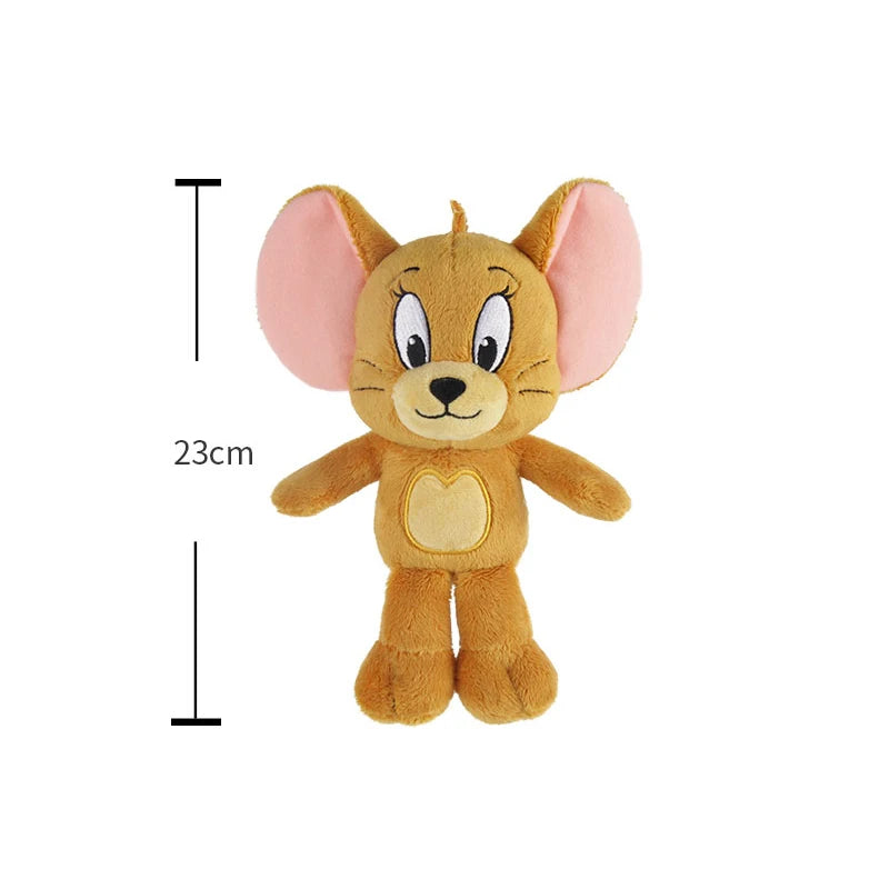 Brinquedo de pelúcia de anime Tom e Jerry, bonecos de filme de desenho animado, gato, rato, bichos de pelúcia fofos, bonecos de pelúcia para crianças, presente, frete grátis