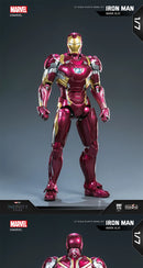 Homem de Ferro FondJoy LED MK42 MK43 MK46 MK1 MK2 MK3 MK4 Brinquedos DIY Figura de Ação Coleção Tony Stark Modelo de Anime Presente para Crianças