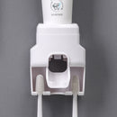 Dispensador dentífrico automático para banheiro.