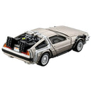 Takara Tomy Tomica Premium Tpu07 Delorean (Máquina do Tempo) Brinquedos de liga metálica fundida para crianças