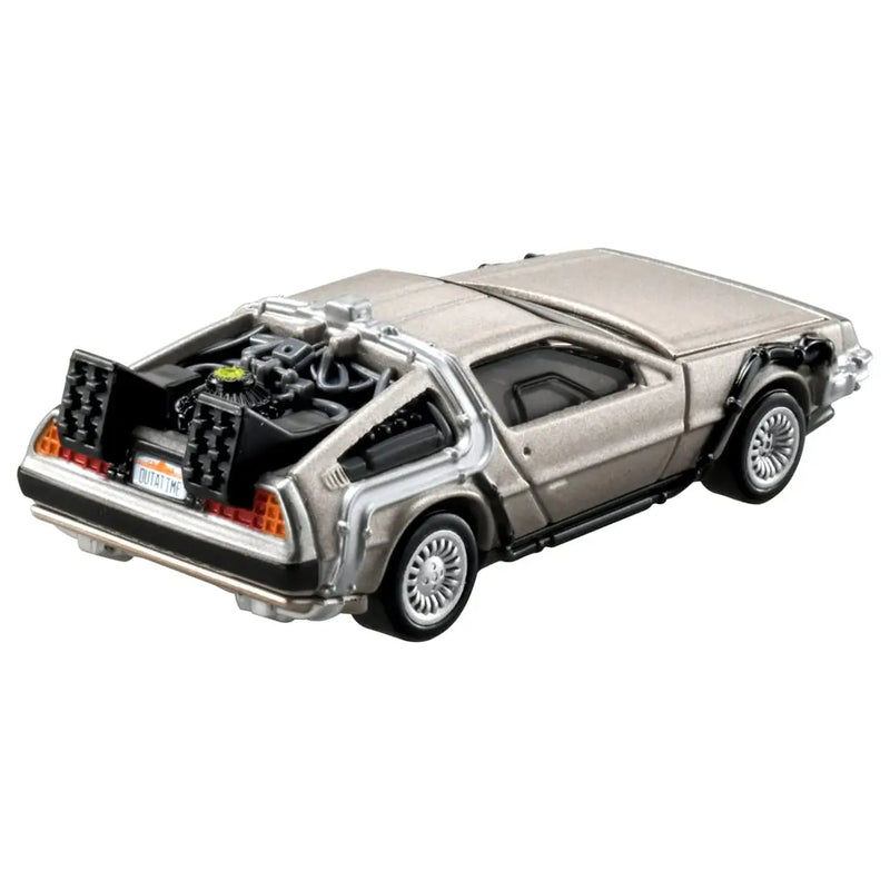 Takara Tomy Tomica Premium Tpu07 Delorean (Máquina do Tempo) Brinquedos de liga metálica fundida para crianças