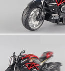 Pocket Toy Alloy Motorcycle Model Miniature Diecast Racing Off-Road Motorcycle Simulation Car Toy Street Motorcycle Model Gift