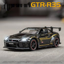 NISSAN GTR R35 Carro Esportivo Liga Modelo de Carro Diecasts e Veículos de Brinquedo Carros de Brinquedo Simulação Brinquedos Infantis para Presentes de Crianças Brinquedo