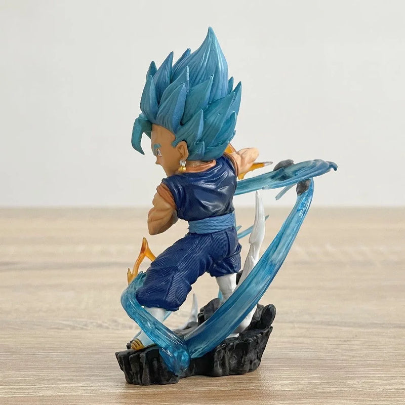 Hot Dragon Ball Z Anime Figure Q Version Vegeta 11CM Action Figure Collection Figurine Model Toys For Children's Gifts