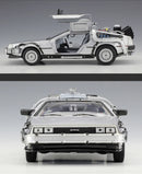 Delorean De Volta para o Futuro Máquina do Tempo Diecast Liga Modelo Carro de  Metal para Meninos Brinquedo Coleção de Presentes