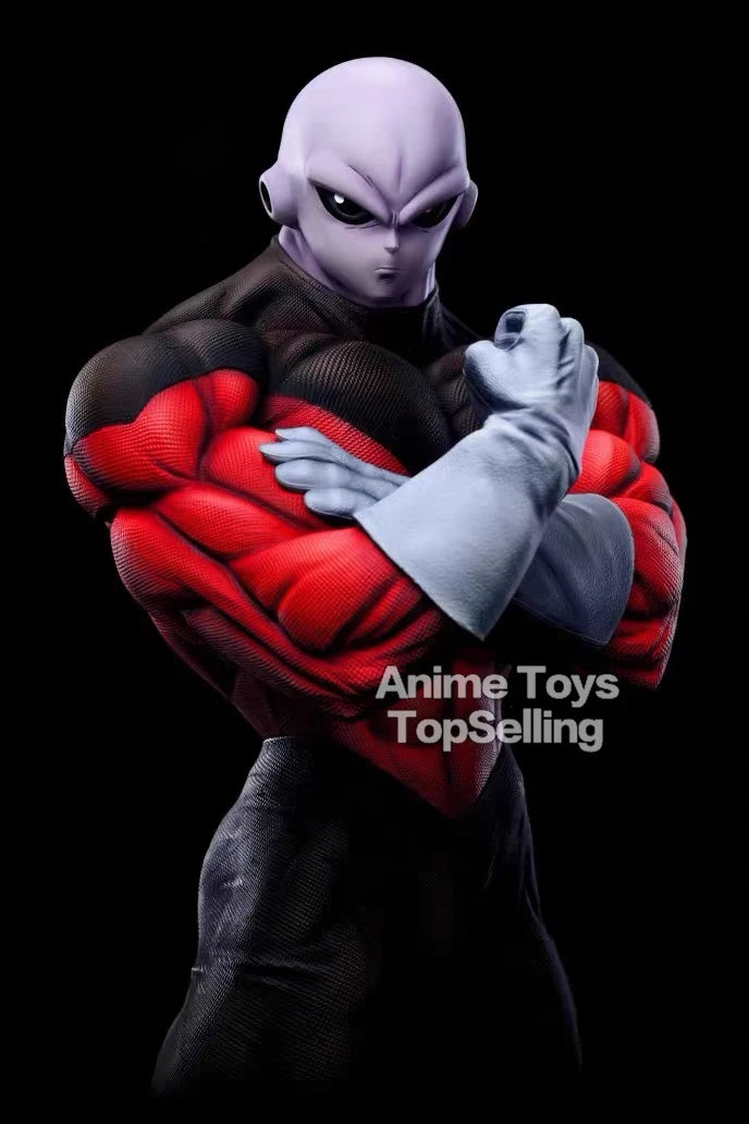 Dragon Ball Z, três mãos, substituível, Jiren 26 cm   com poder total, coleção de bonecos de ação em PVC, brinquedos para presente