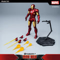 Homem de Ferro  Fondjoy Marvel MK42 Modelo Montado 10 pol. Figuras de Ação em Escala 1/7 Reatores podem emitir luz Ornamento Colecionável Brinquedo para Presente