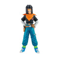 Figura de ação de anime Dragon Ball Z Android 18 e Android 17 em PVC,  24 cm coleção de brinquedos e presentes