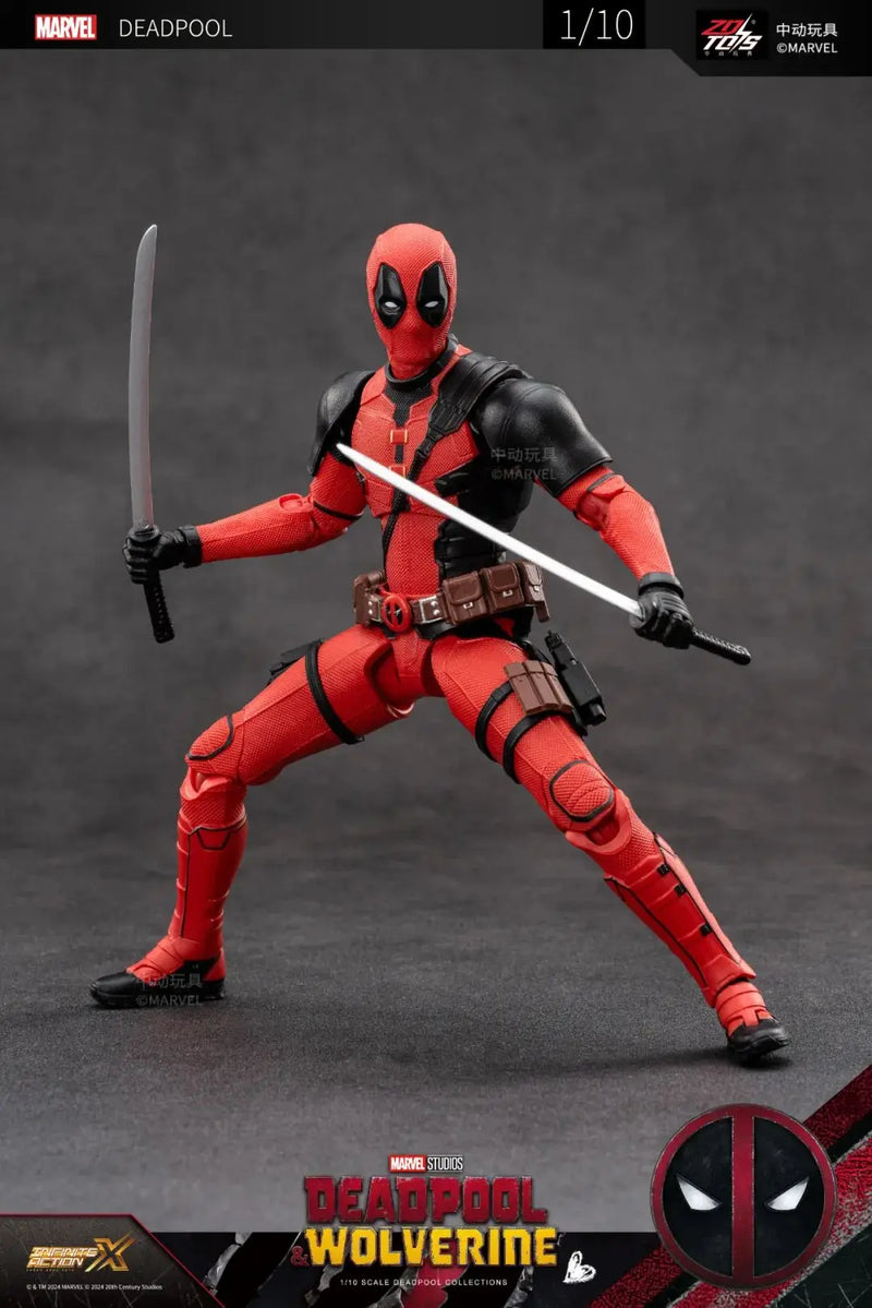 Figura de ação Deadpool e Wolverine ZD Original Thor 1/10 X-Men Limitado Guardiões da Galáxia Lord Desenho Animado Brinquedos para Crianças Presente