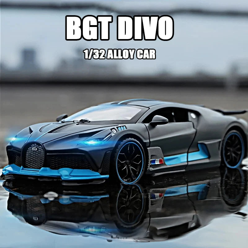 BGT Divo Simulação Metal Brinquedo Liga Carro Diecasts & Veículos de Brinquedo Modelo Decoração Brinquedos em Miniatura Para Meninos Presente de Natal