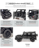 G700 Liga Modelo de Carro Simulação Brinquedo Diecast Veículos Off-road SUV Com Som e Luz Colecionável Presente Infantil 1/32 G700 Liga