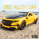 BEE Alloy Racing Sport Car Modelo Diecast & Toy Vehicles Metal Decoração Som Luz Coleção Brinquedos para Meninos Presente