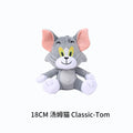 Brinquedo de pelúcia de anime Tom e Jerry, bonecos de filme de desenho animado, gato, rato, bichos de pelúcia fofos, bonecos de pelúcia para crianças, presente, frete grátis