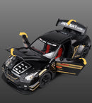 Nissan Skyline Ares GTR R35 Diecasts e veículos de brinquedo, modelo de carro de brinquedo de metal, simulação de alta qualidade, coleção de brinquedos para crianças