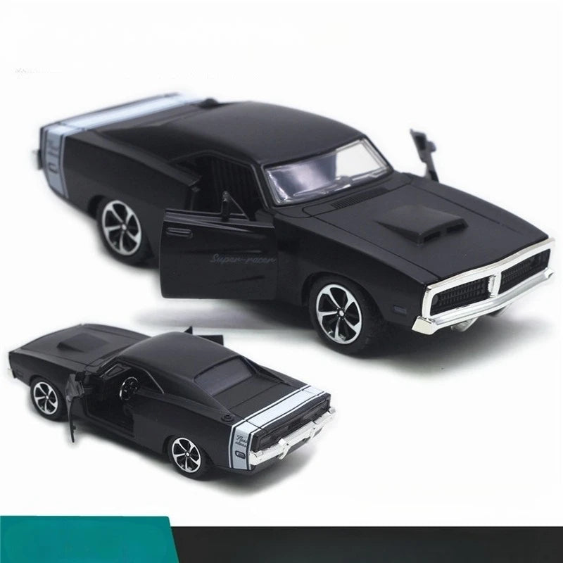 Mini Dodge Alloy Modelo Retro Simulação Brinquedo Coleção Ornamento Presente