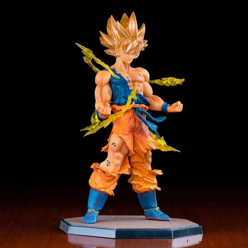Dragon Ball Goku Super Saiyajin de 17 cm/ pol. Goku DBZ, modelo de presente, figuras colecionáveis para crianças