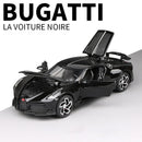 Brinquedos Bugatti La Voiture Noire Liga Fundida Simulação Brinquedo Veículos Modelos Meninos Presentes para Crianças