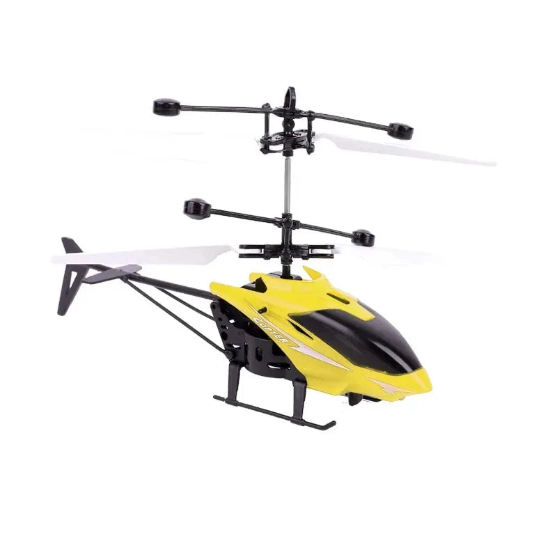 Rechargeable Mini RC Drone Remote Safe Fall-resistant RC Helicopters Drone Children Toys（No remote control battery