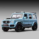 SL63 G800 Modelo Miniatura Carro Brinquedos Diecast Liga Veículos Roda Dianteira Direção Som Luz Puxar Para Trás Modelos Presente Adulto