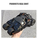 Carro clássico do filme Batman 2008 Batmóvel   Tumbler! Alloy Concept Bat Sports Car Modelo Diecast Metal Toy Race Car Modelo Sound Light Kids Gifts