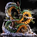 Boneco de anime Dragon Ball de 24 cm, boneco   Shenlong,  Shenron, Goku e Shenron, modelo de estátua de PVC, coleção de bonecas, brinquedos para presente de quarto