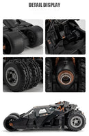 Carro clássico do filme Batman 2008 Batmóvel   Tumbler! Alloy Concept Bat Sports Car Modelo Diecast Metal Toy Race Car Modelo Sound Light Kids Gifts