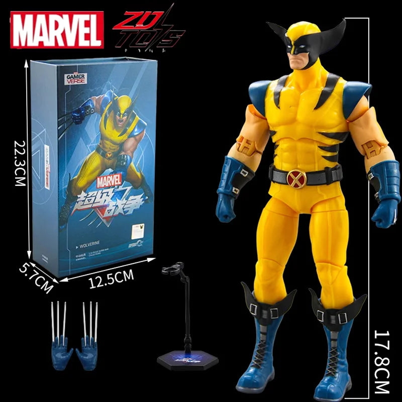 Deadpool e Wolverine 2024, versão do filme ZD Toy Series, coleções de figuras de ação para adultos, presente para crianças