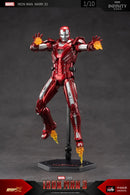 Figuras de ação Estátua de filme Modelo Adulto Colecionável ZD Toys Iron Man Series Blacklash Figuras 1/10 MK33 MK39 MK17 MK21