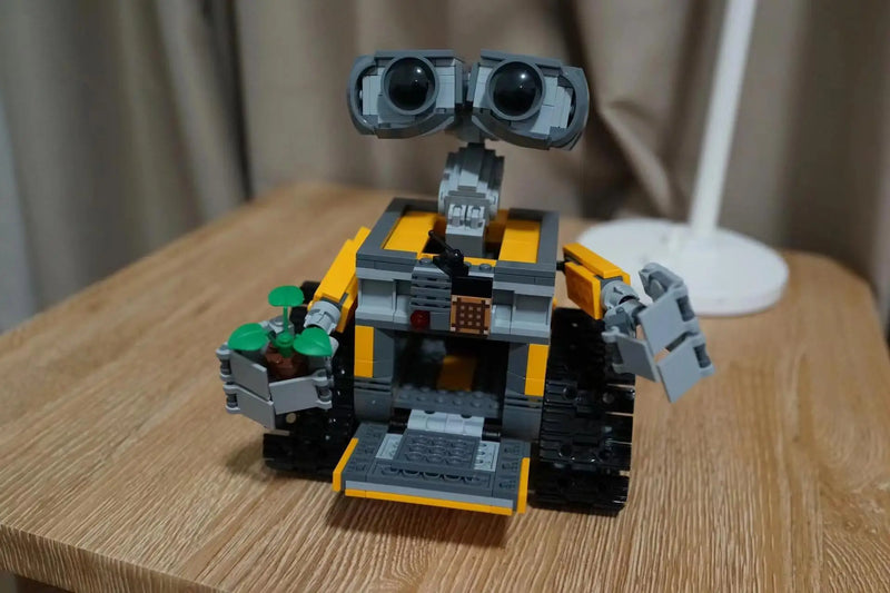 Robôs Wa-l-li, série de filmes, robô compatível com o modelo 21303 faça você mesmo para brinquedos infantis, presente