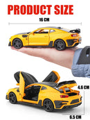 BEE Alloy Racing Sport Car Modelo Diecast & Toy Vehicles Metal Decoração Som Luz Coleção Brinquedos para Meninos Presente