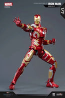 Homem de Ferro FondJoy LED MK42 MK43 MK46 MK1 MK2 MK3 MK4 Brinquedos DIY Figura de Ação Coleção Tony Stark Modelo de Anime Presente para Crianças
