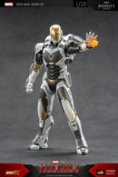 Figuras de ação Estátua de filme Modelo Adulto Colecionável ZD Toys Iron Man Series Blacklash Figuras 1/10 MK33 MK39 MK17 MK21