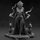 Estátua 3D Deusa da Fantasia 1/24 - Modelo GK em Resina, Kit Sem Pintura