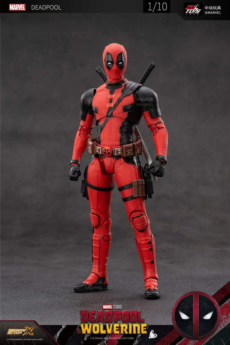 Figura de ação Deadpool e Wolverine ZD Original Thor 1/10 X-Men Limitado Guardiões da Galáxia Lord Desenho Animado Brinquedos para Crianças Presente