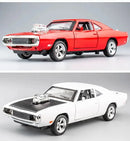 Challenger Velozes e Furiosos 7 Liga Modelo de Carro Diecasts Veículos de Brinquedo Decoração Brinquedos para Crianças