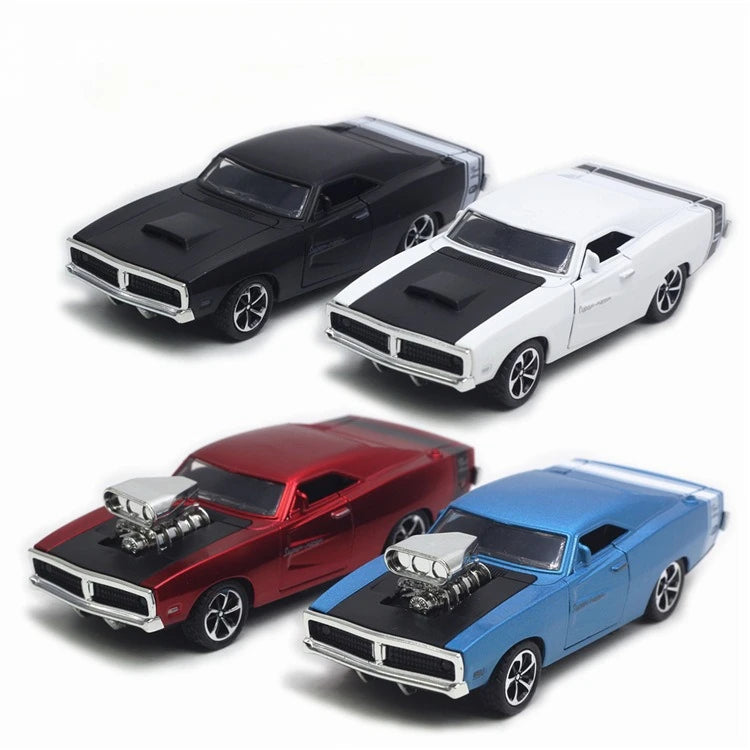 Mini Dodge Alloy Modelo Retro Simulação Brinquedo Coleção Ornamento Presente