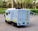Carro de luxo RV modelo de carro de brinquedo fundido de metal Camper Van Motorhome modelo de carro de turismo com som e luz presente para crianças