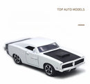 Mini Dodge Alloy Modelo Retro Simulação Brinquedo Coleção Ornamento Presente