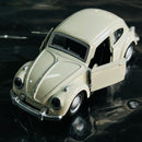 Carro antigo esportivo modelo fusca clássico miniatura brinquedo de carro de liga leve de alta qualidade com porta dupla, decoração , presentes