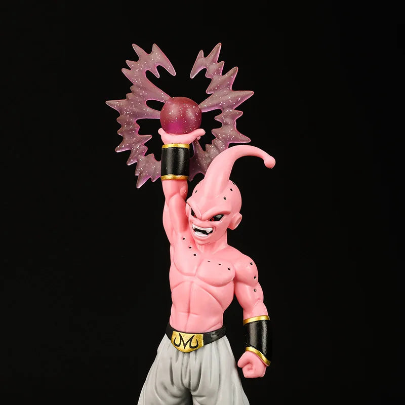 Boneco de Dragon Ball de 20 cm, desenho animado, boneco Majin Boo, brinquedo de mesa, enfeite