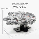 Millennium Falcon Starship New Hope 25º aniversário modelo colecionável Técnico 921 peças faça você mesmo construção 75375 conjuntos brinquedos adultos presentes