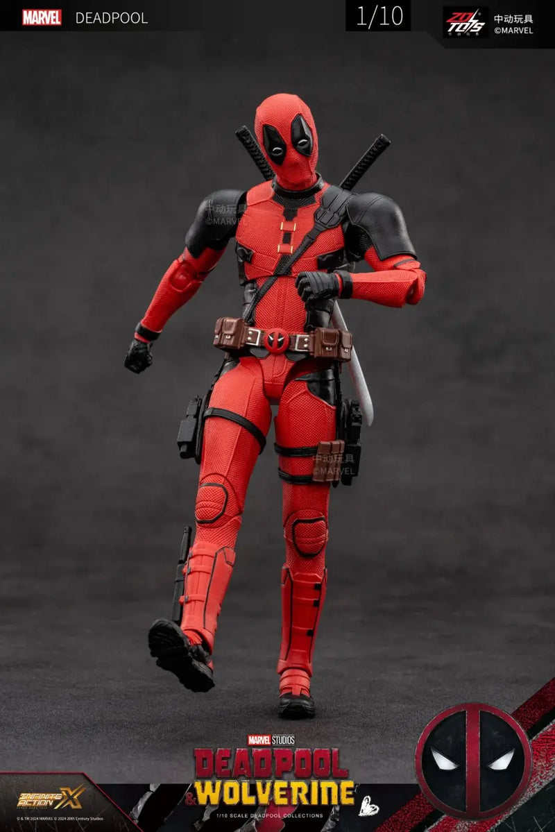 Figura de ação Deadpool e Wolverine ZD Original Thor 1/10 X-Men Limitado Guardiões da Galáxia Lord Desenho Animado Brinquedos para Crianças Presente